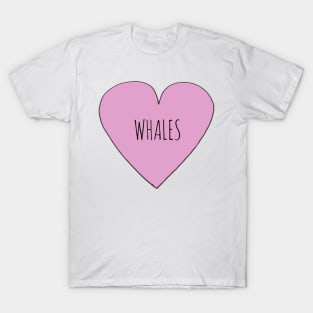 WHALE LOVE T-Shirt